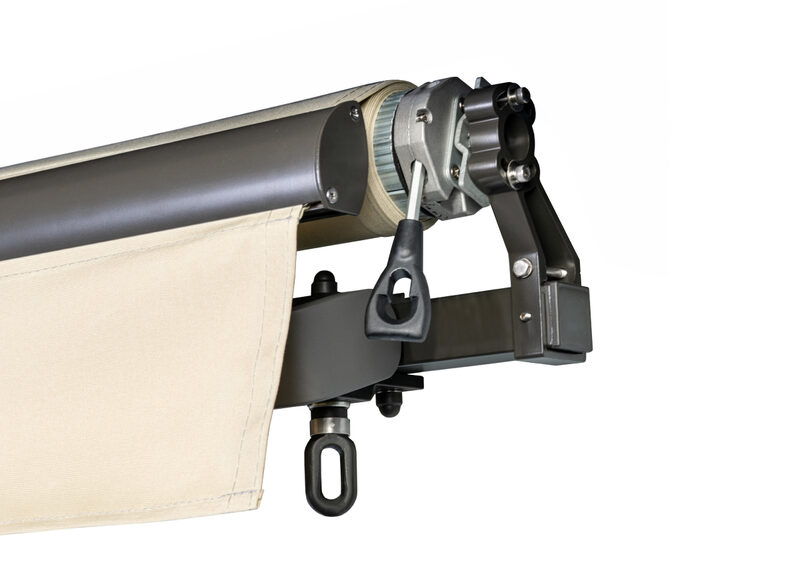 Open-Roll Motorized Awning