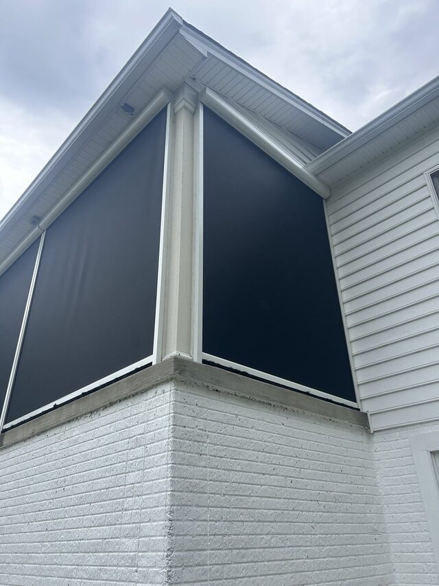 Motorized screen installation in Stafford, VA 22554