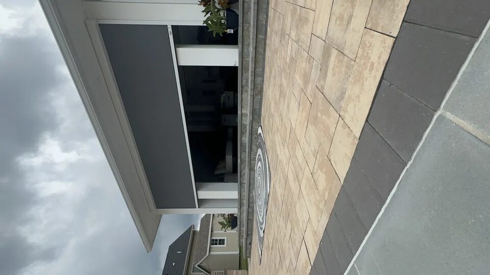 How large an opening can a MagnaTrack residential screen cover?