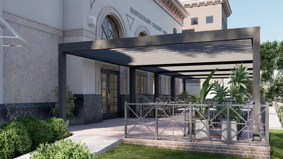 Elegant Pergola Transformation in Sterling