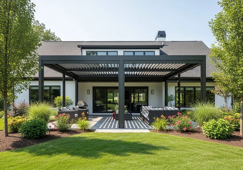 Transform Your Outdoors with Louver Pergolas